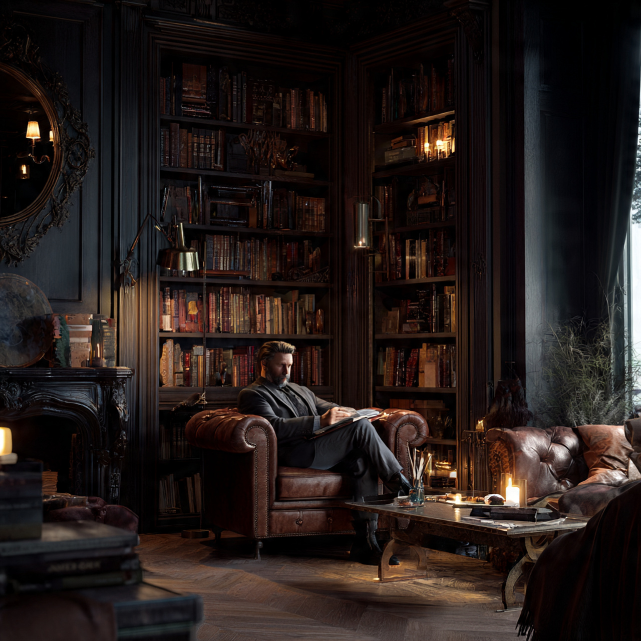 ultra realistic living room ideas apartment dark a