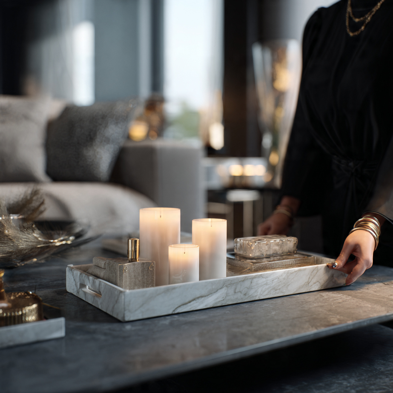ultra realistic living room shelf decor ideas with 13